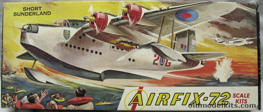 Airfix 1/72 Short Sunderland - Craftmaster Issue, 1-198 plastic model kit